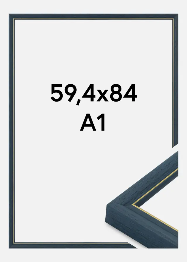 Рамка Canterbury Акрилно стъкло Синьо 59,4x84,1 cm (A1)