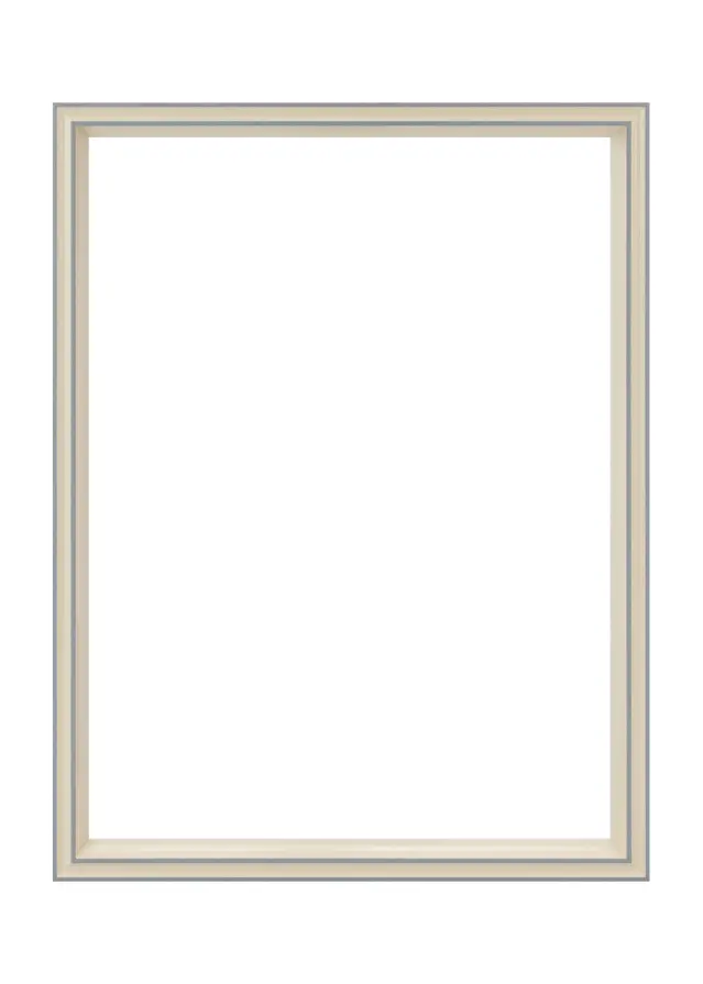 Рамка Riga Акрилно стъкло Stone White / Bluish Grey 42x59.4 cm (A2)