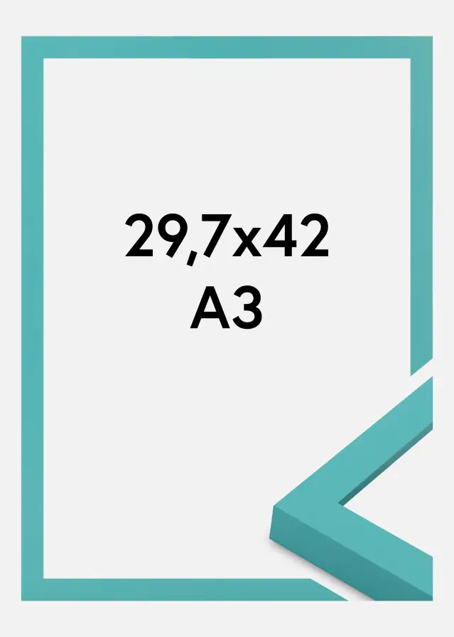 Рамка Selection Акрилно стъкло Aqua Blue 29.7x42 cm (A3)