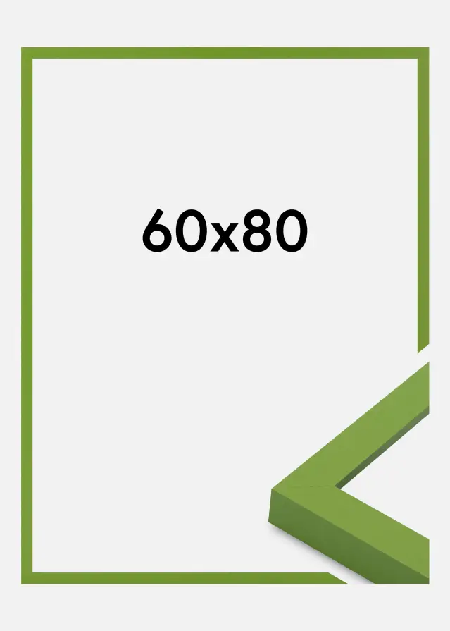 Рамка Selection Акрилно стъкло Lime Green 60x80 cm