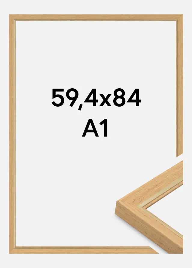 Рамка Apex Акрилно стъкло Бук 59.4x84 cm (A1)