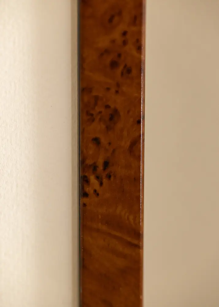 Рамка Ares Орех 42x59,4 cm - Паспарту Бяло 25x38 cm