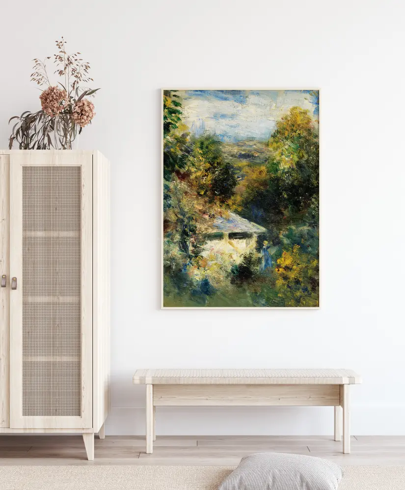 Painted Landscape Постер