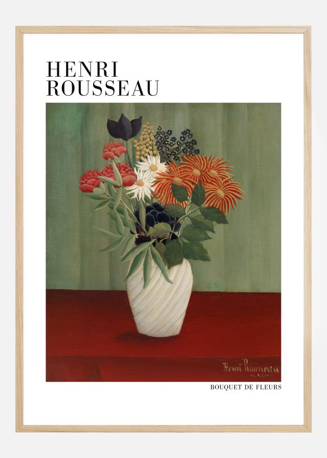 Henri Rousseau - Bouquet De Fleurs Постер
