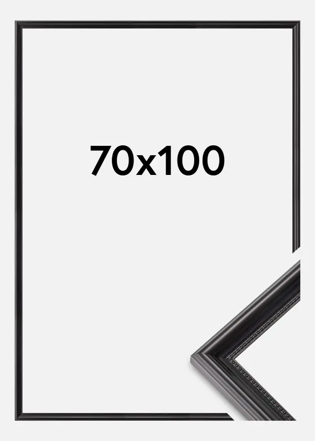 Рамка Gala Акрилно стъкло Черно 70x100 cm