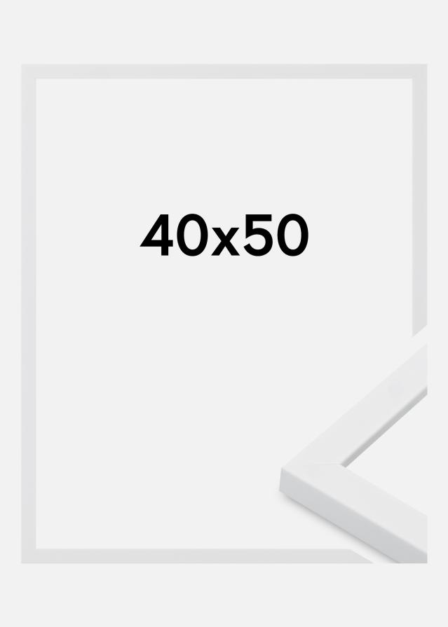 Рамка Oban Акрилно стъкло Бял 40x50 cm