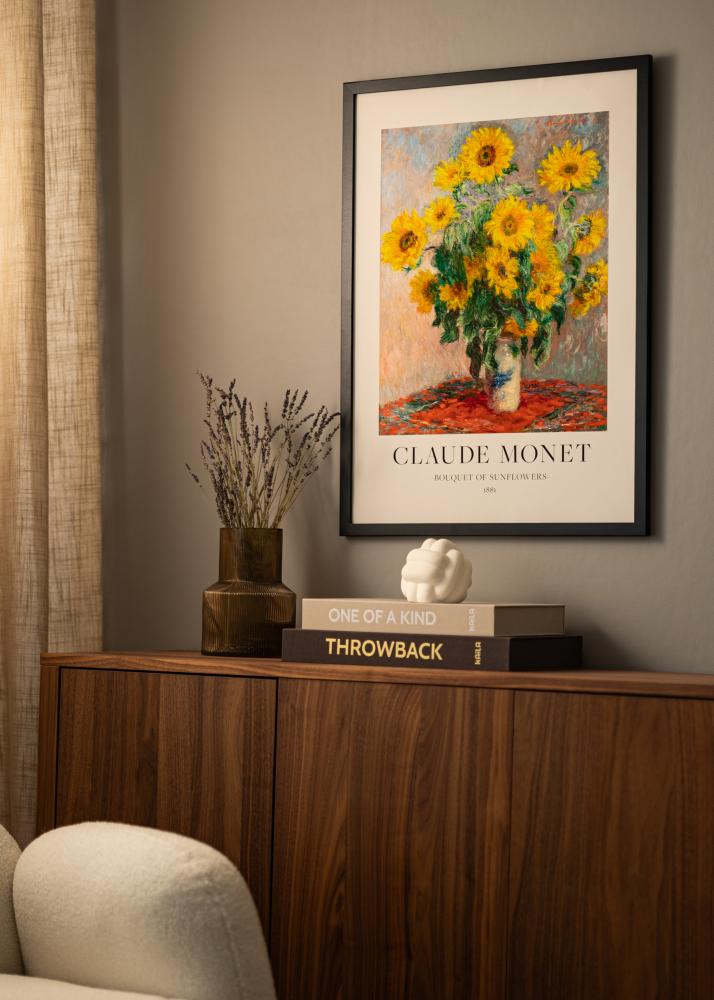 Рамка Deco Акрилно стъкло Черно 21x29.7 cm (A4)