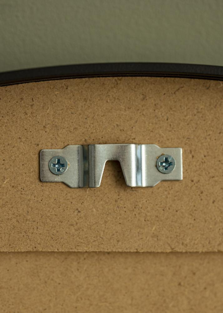 KAILA Кръгъл Огледало Edge Black 60 cm Ø