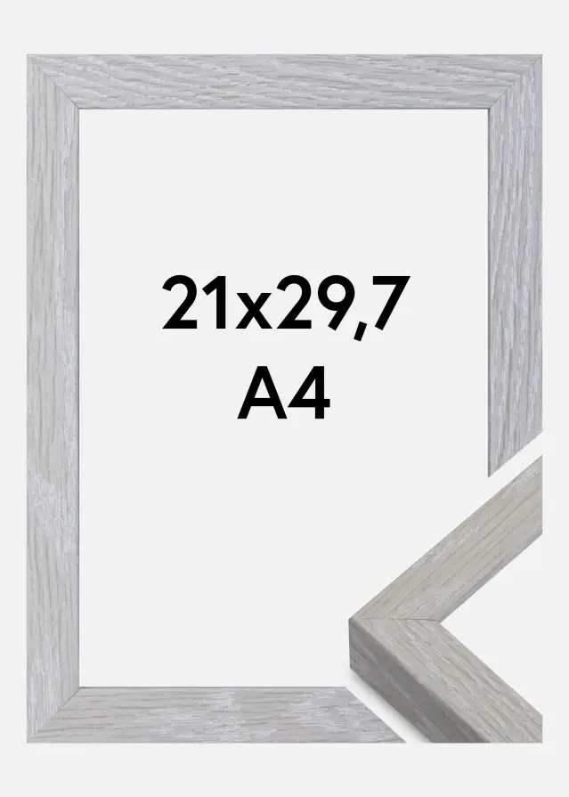 Рамка Елегантно Box сиво 21x29,7 cm (A4)