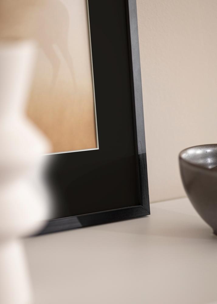 Рамка Galant Черно 50x60 cm - Паспарту Черно 14x18 inches