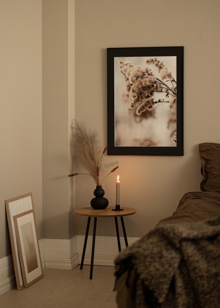 Рамка Visby Черно 30x40 cm - Паспарту Черно 20x28 cm