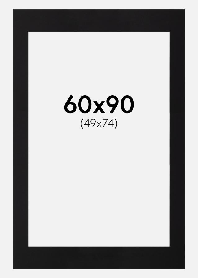 Паспарту Canson Черно Бяло ядро 60x90 cm (49x74)