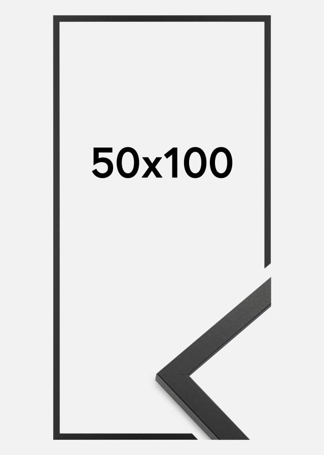 Рамка Trendy Акрилно стъкло Черно 50x100 cm