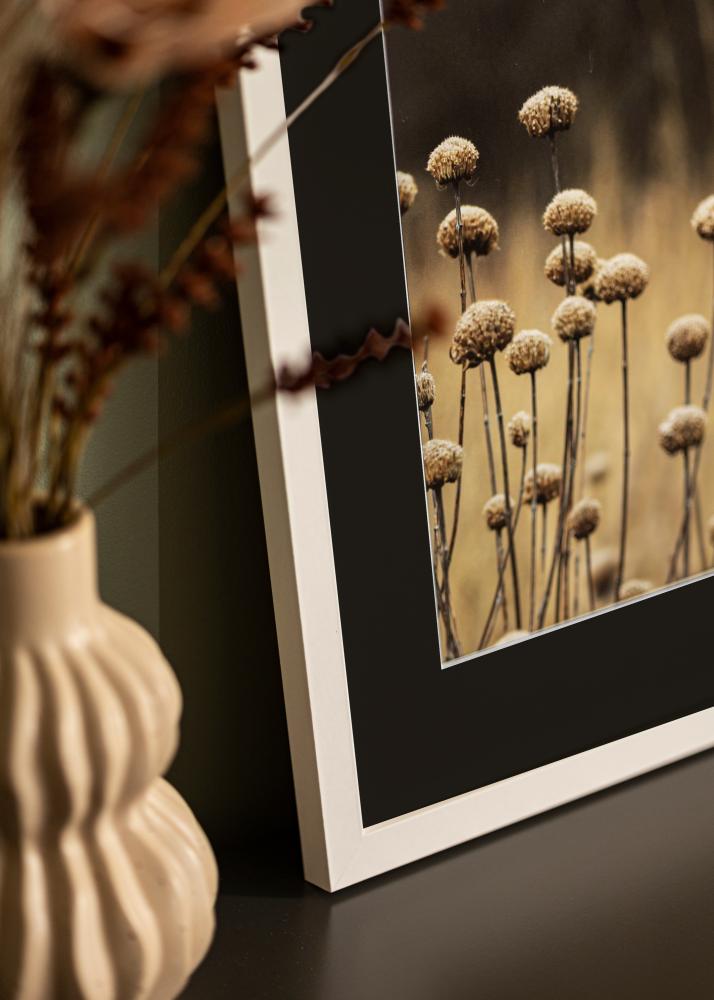 Рамка Selection бяло 70x70 cm - Паспарту Черно 60x60 cm