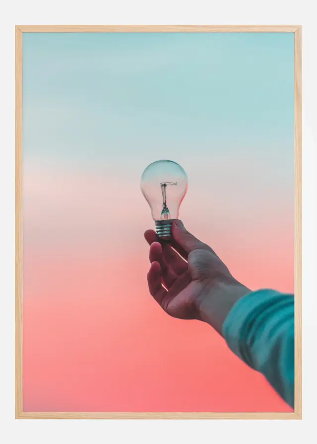 Light Bulb Постер