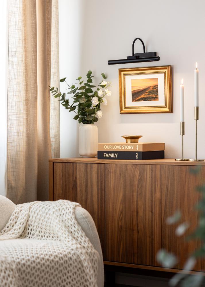 KAILA Spark Bateryno Osveshtenie za Kartini 35 cm - Cheren