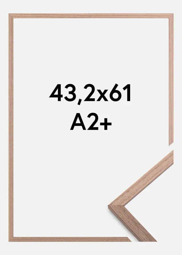 Рамка Edsbyn Акрилно стъкло Светъл орех 43,2x61 cm (A2+)
