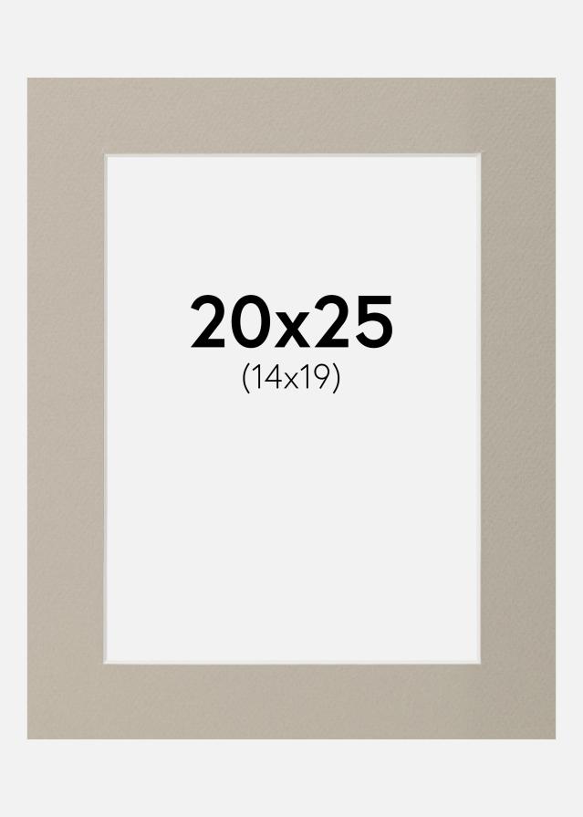 Паспарту Перлено сиво 20x25 cm (14x19)