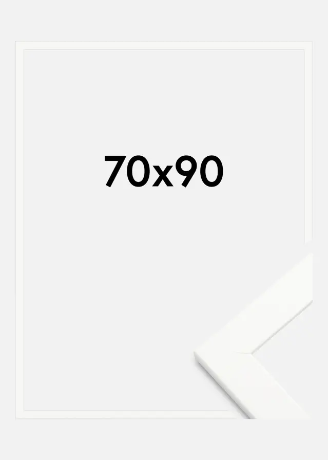 Рамка Trendline Акрилно стъкло бяло 70x90 cm