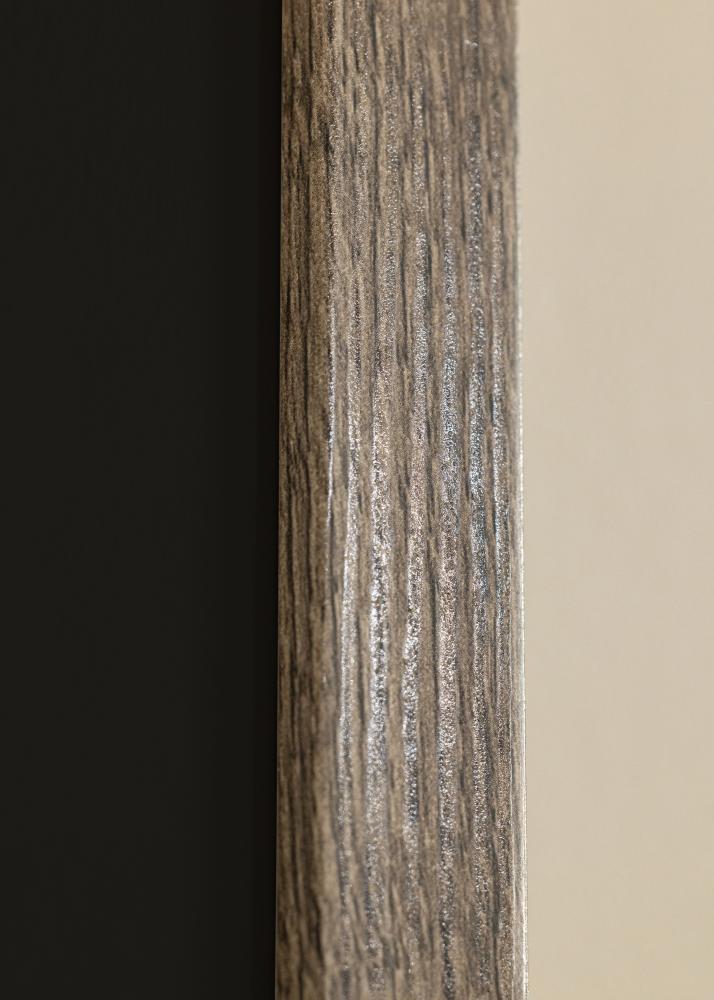 Рамка Fiorito орех 30x40 cm - Паспарту Черно 21x30 cm