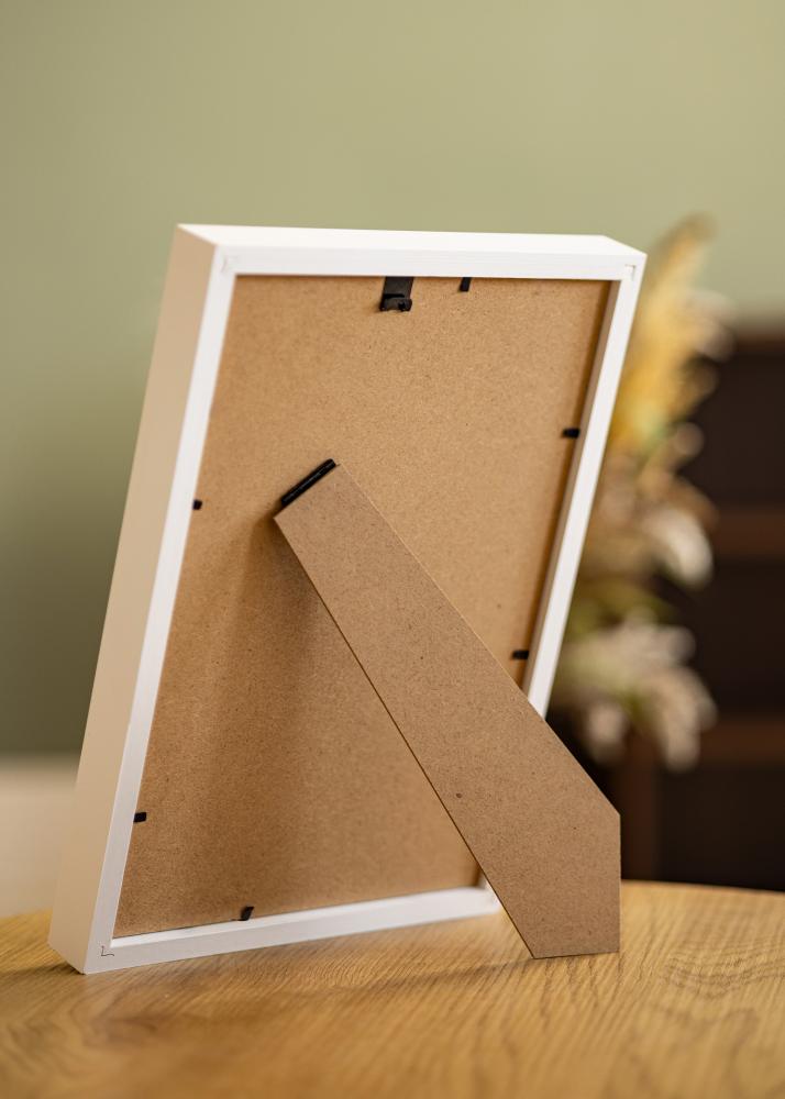 BGA Дълбока рамка Акрилно стъкло бяло 21x29,7 cm (A4)