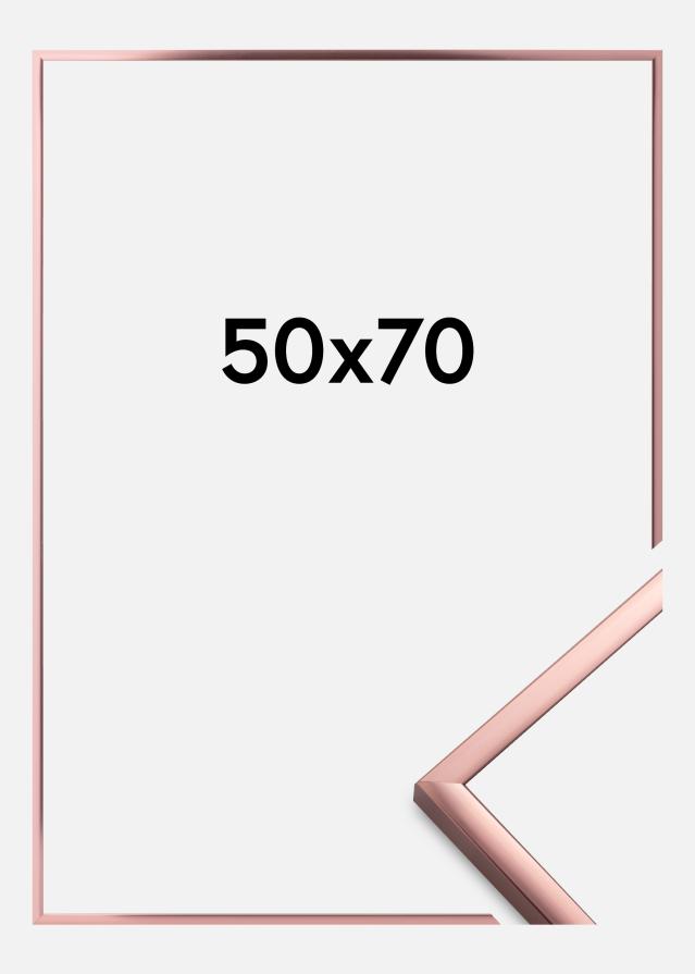 Рамка Постер Frame Aluminum Розово златно 50x70 cm