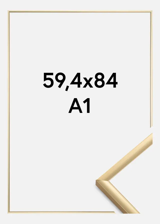 Рамка New Lifestyle Акрилно стъкло Злато 59,4x84,1 cm (A1)