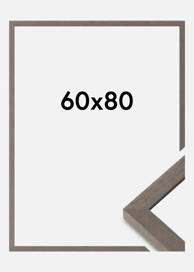 Рамка Hermes Акрилно стъкло сиво 60x80 cm