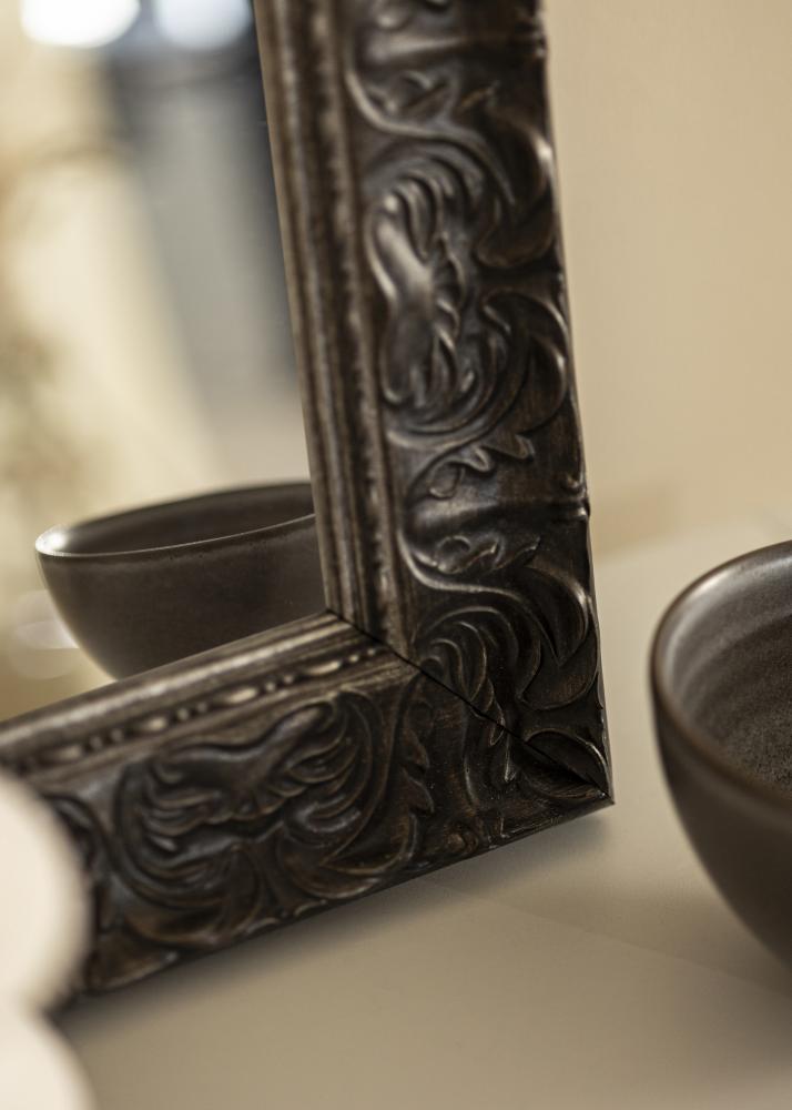 Огледало Durham Черно - собствени мерки