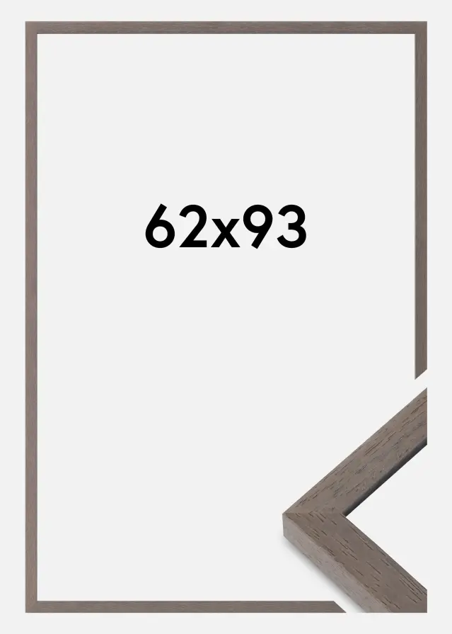 Рамка Hermes Акрилно стъкло сиво 62x93 cm