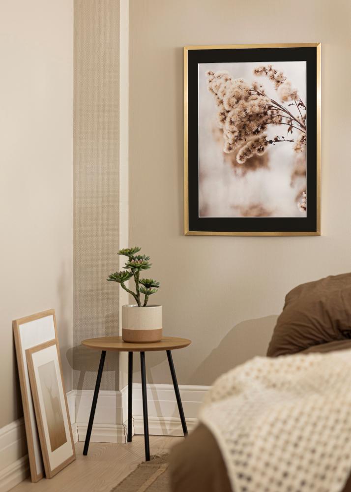 Рамка Trendy Златно 20x25 cm - Паспарту Черно 14x18 cm