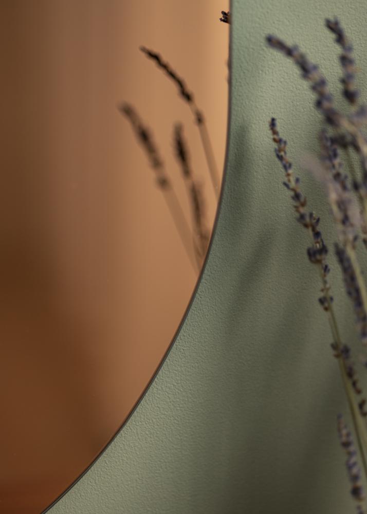 KAILA Огледало Овално Rose Gold 50x100 cm