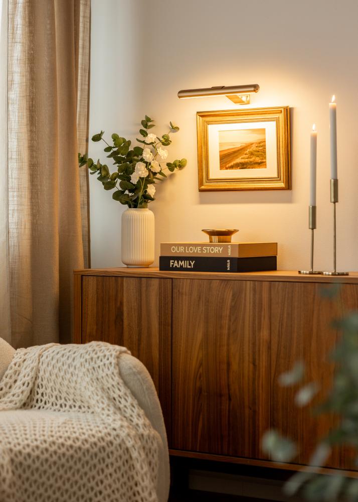 KAILA Lux Bateryno Osveshtenie za Kartini 33 cm - Zlato