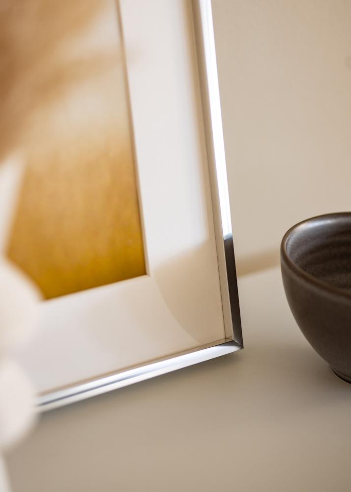 Рамка Nielsen Премиум Alpha Гланцирано Сребро - произволен размер