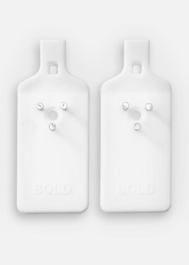 Кука за картини за всякакъв вид стени - Bold Кука за картини Опаковка от 2 бр.