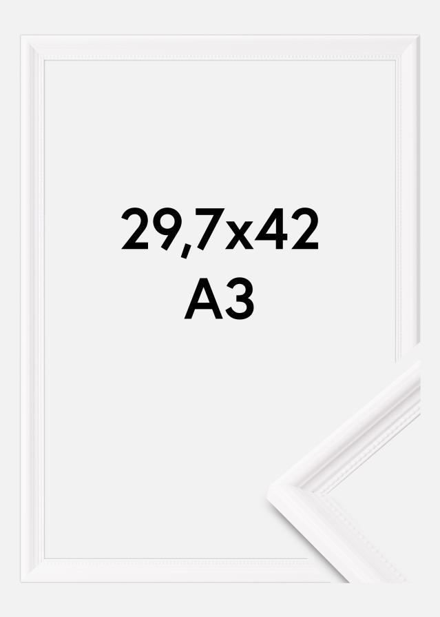 Рамка Gala Акрилно стъкло бяло 29,7x42 cm (A3)