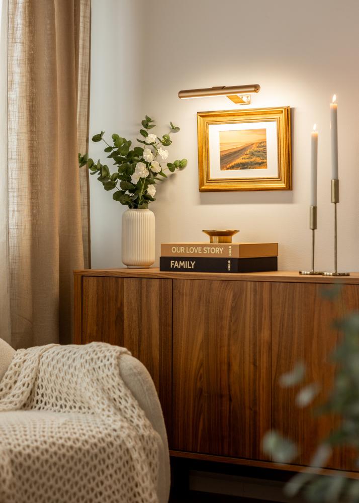 KAILA Lux Bateryno Osveshtenie za Kartini 33 cm - Zlato