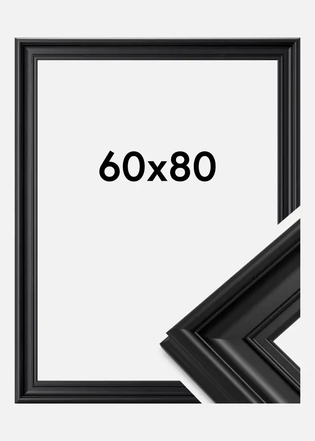 Рамка Mora Премиум Акрилно стъкло Черно 60x80 cm