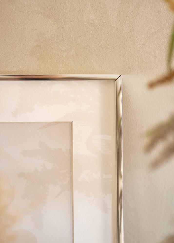 Рамка Nielsen Премиум Alpha Гланцирано Сребро - произволен размер