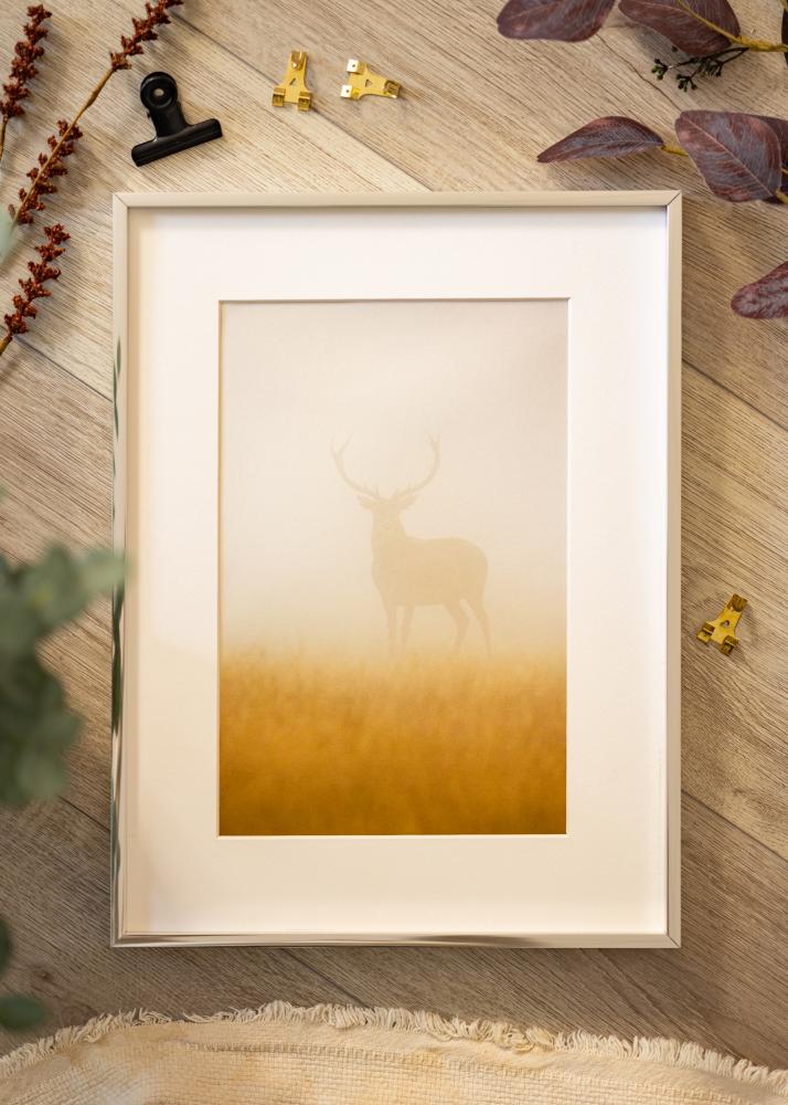 Рамка Nielsen Премиум Alpha Гланцирано Сребро - произволен размер