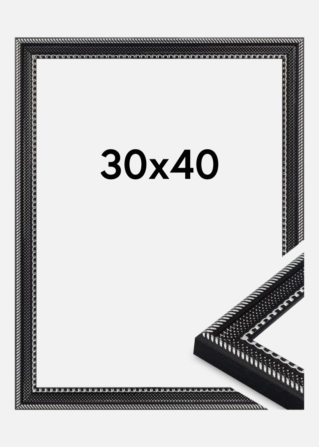 Рамка Trellis Акрилно стъкло Черен 30x40 cm
