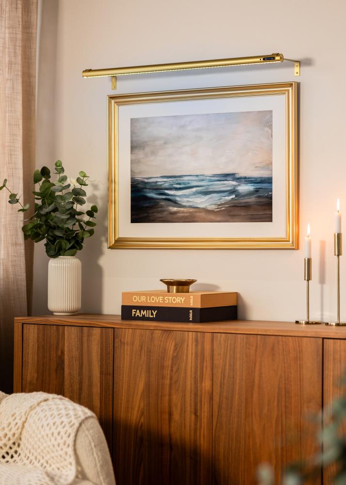 KAILA Brilliance Батерийно захранвано осветление за картини 80 cm - Злато