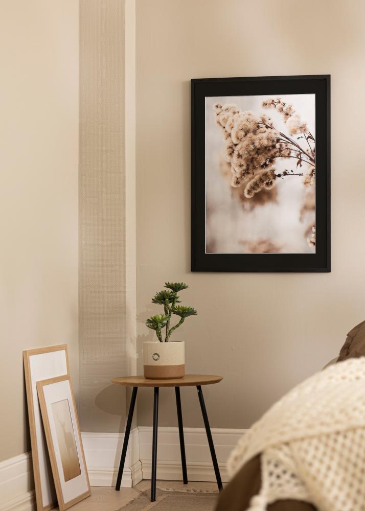 Рамка Trendy Черно 50x60 cm - Паспарту Черно 35x45 cm