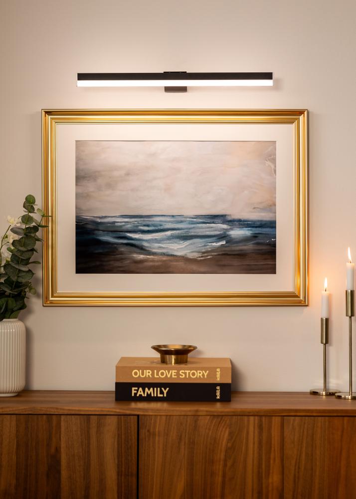 KAILA Radiate Батерийно Захранвано Осветление за Картини 55 cm - Черно