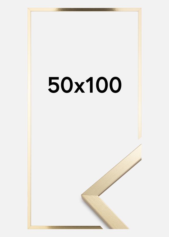 Рамка Trendy Акрилно стъкло Златно 50x100 cm