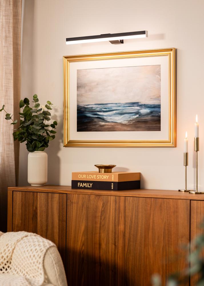 KAILA Radiate Батерийно Захранвано Осветление за Картини 55 cm - Черно