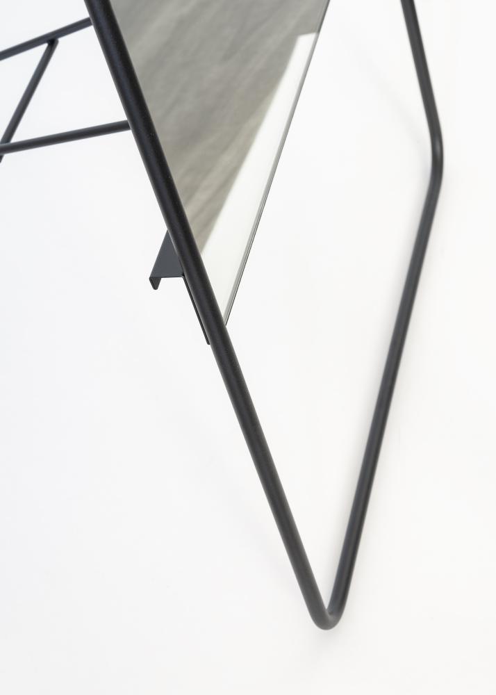 Подово огледало House Doctor Chic Черно 45x175 cm