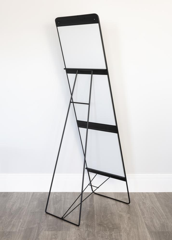 Подово огледало House Doctor Chic Черно 45x175 cm