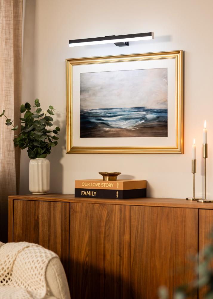 KAILA Radiate Батерийно Захранвано Осветление за Картини 55 cm - Черно