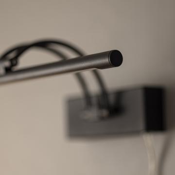 Gunnebo V962 LED Осветление за картини 37 cm - Черно